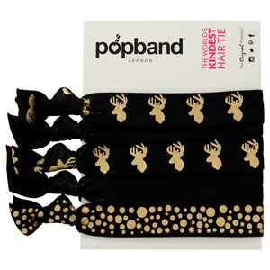 Hair Tie - Stag by Popband for Women - 5 Pc Hair Bands